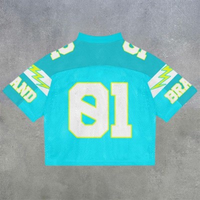 No.01 Print Mesh Jersey