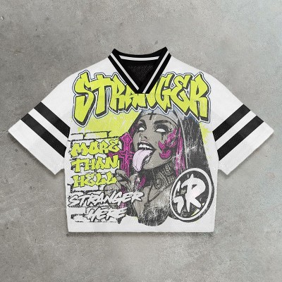 Evil Nun Casual Street Mesh Jersey