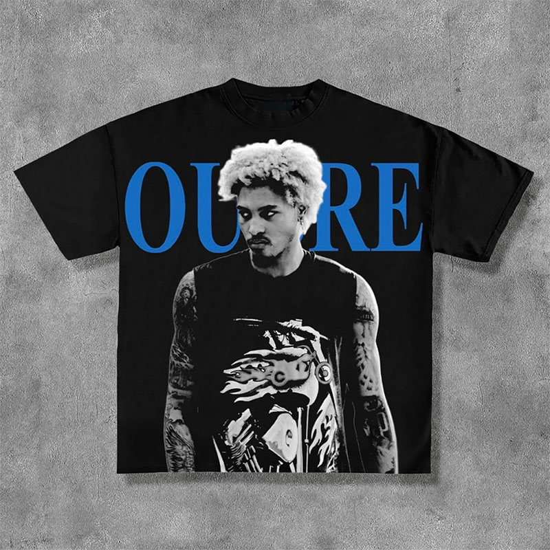 Basketball Figures Oubre Print T-Shirt