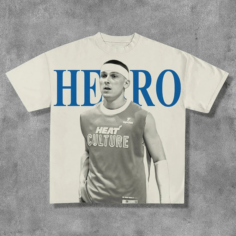 Basketball Figures Herro Print T-Shirt