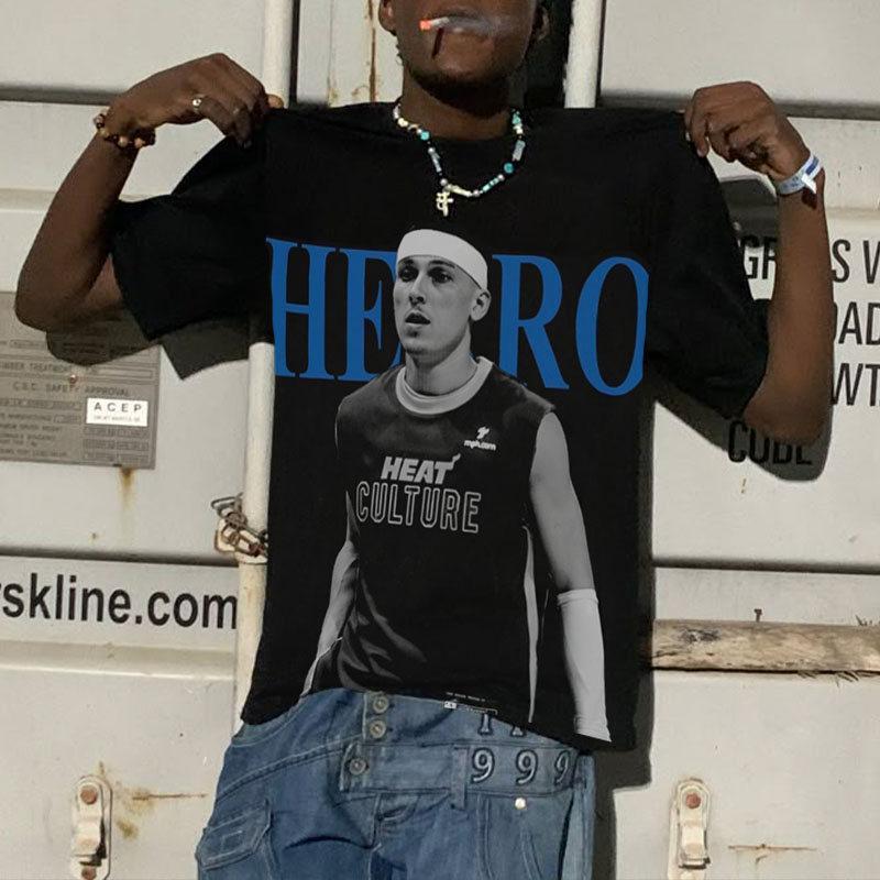 Basketball Figures Herro Print T-Shirt