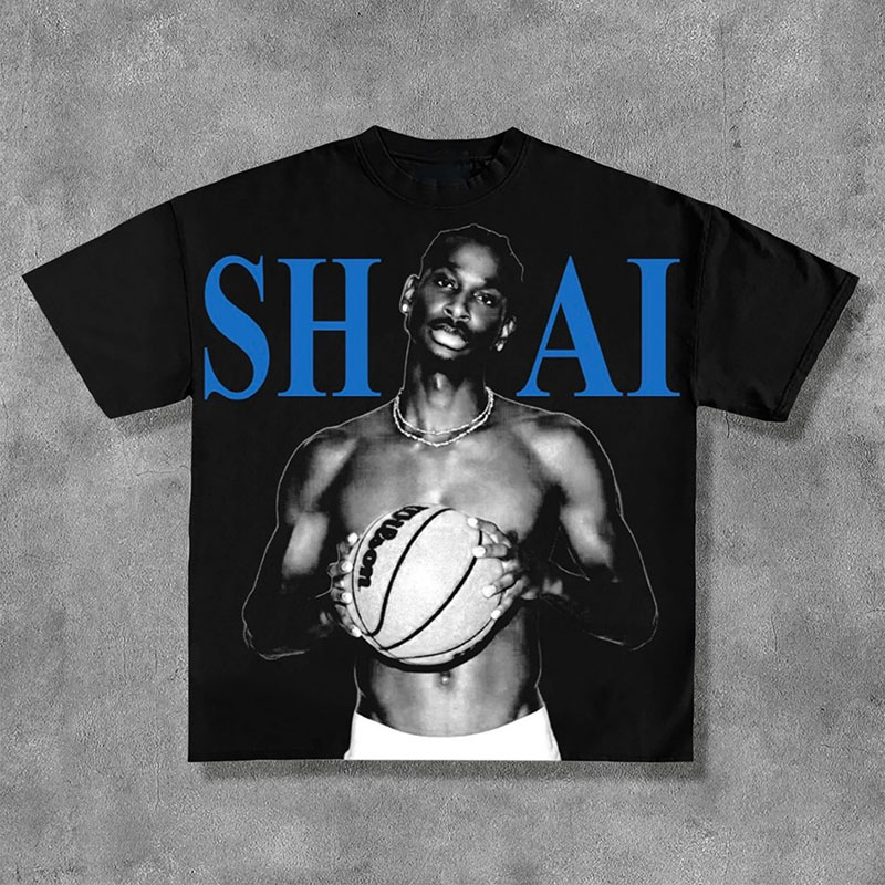 Basketball Figures Shai Print T-Shirt