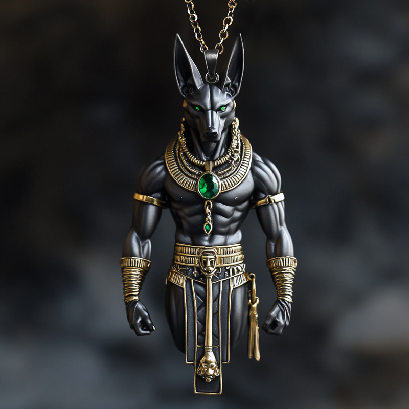 Ancient Egyptian God Anubis Pendant