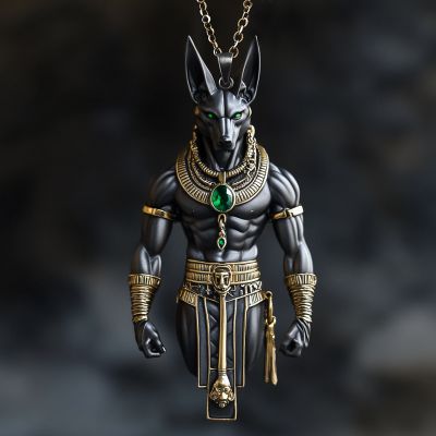 Ancient Egyptian God Anubis Pendant