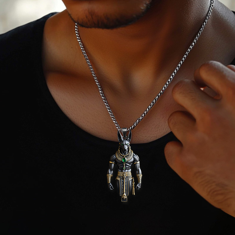 Ancient Egyptian God Anubis Pendant