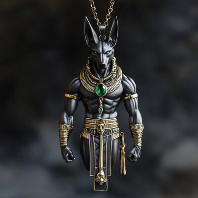 Ancient Egyptian God Anubis Pendant