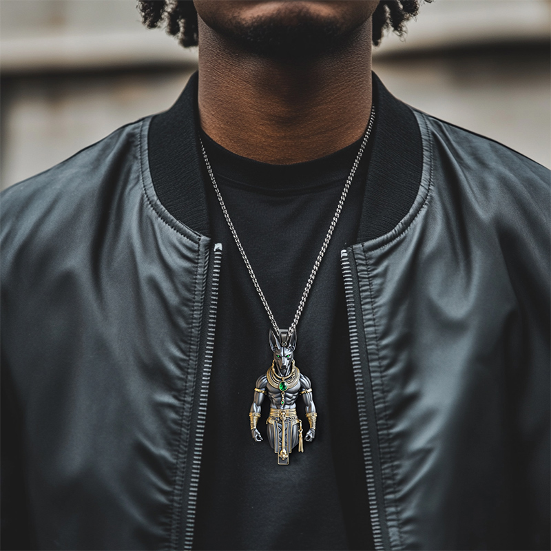Ancient Egyptian God Anubis Pendant