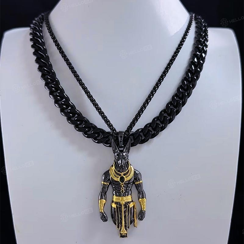 Ancient Egyptian God Anubis Pendant