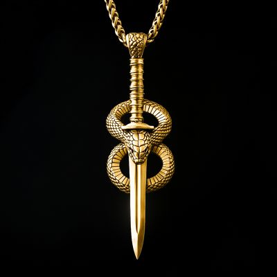 Mamba Snake Sword Pendant