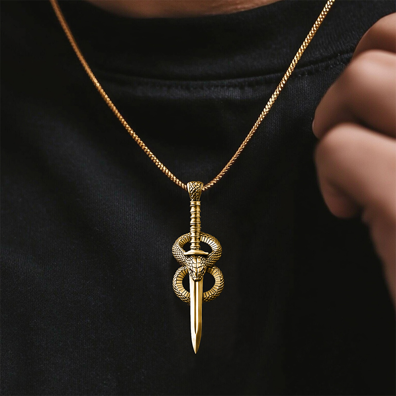 Mamba Snake Sword Pendant
