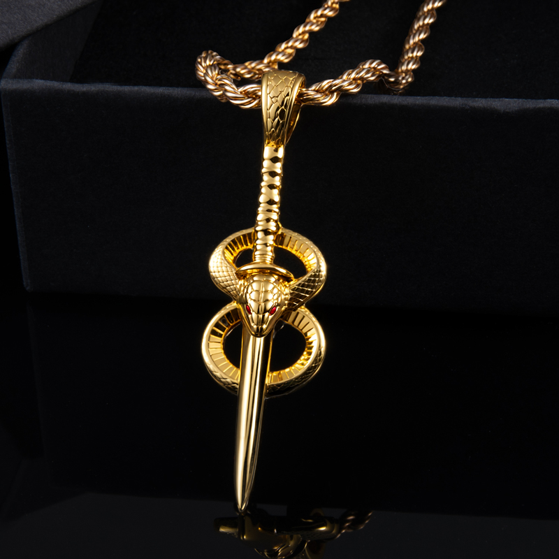 Mamba Snake Sword Pendant