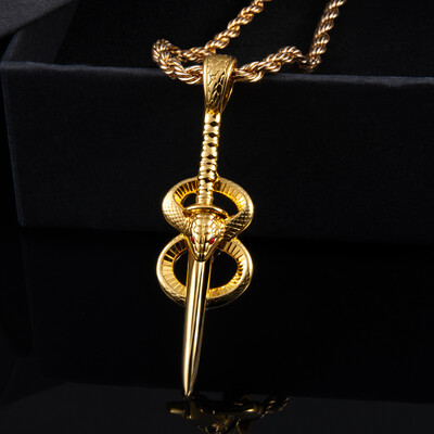 Mamba Snake Sword Pendant