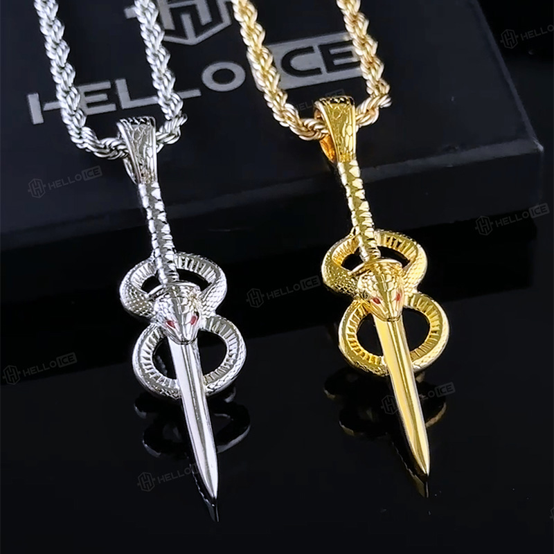 Mamba Snake Sword Pendant