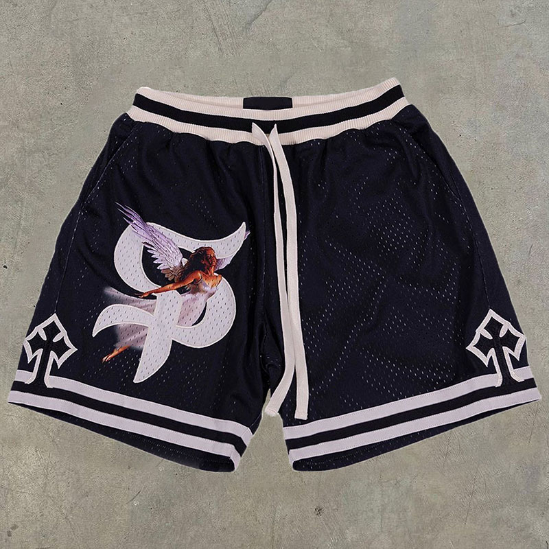 Street Printed Athletic Shorts