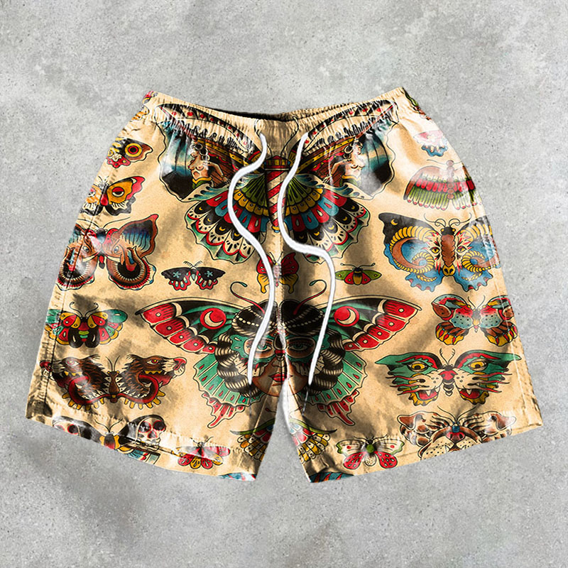 Street Printed Athletic Shorts