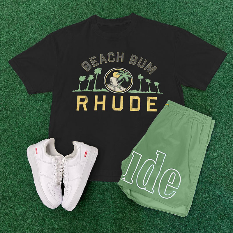 Street Printed T-Shirt Shorts Set