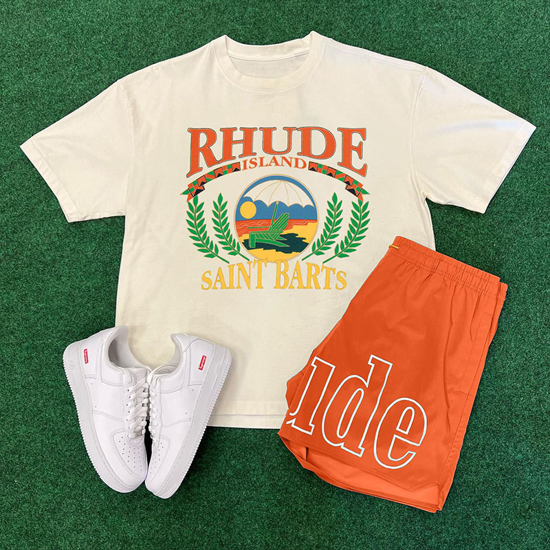 Street Printed T-Shirt Shorts Set