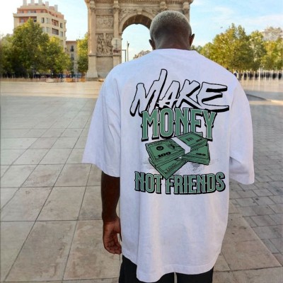 “Make Money”Cotton T-shirts