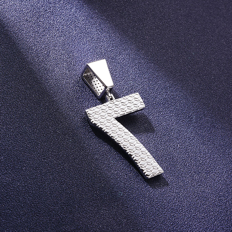 Custom S925 & VVS1 Moissanite & High carbon diamonds Number Pendant Deposit