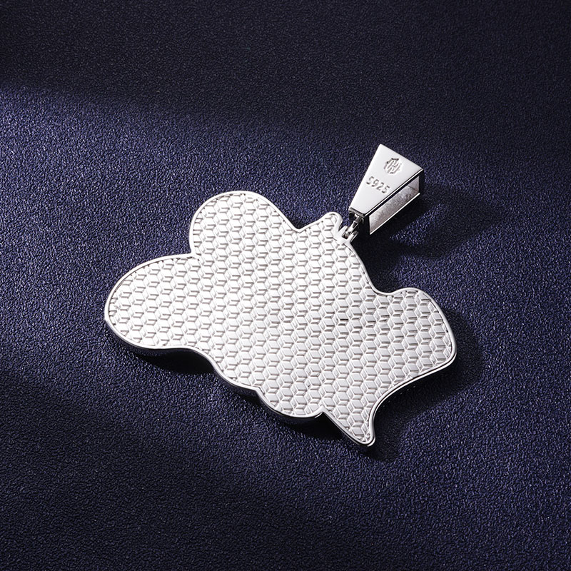 Custom S925 VVS1 Moissanite Letter Pendant Deposit