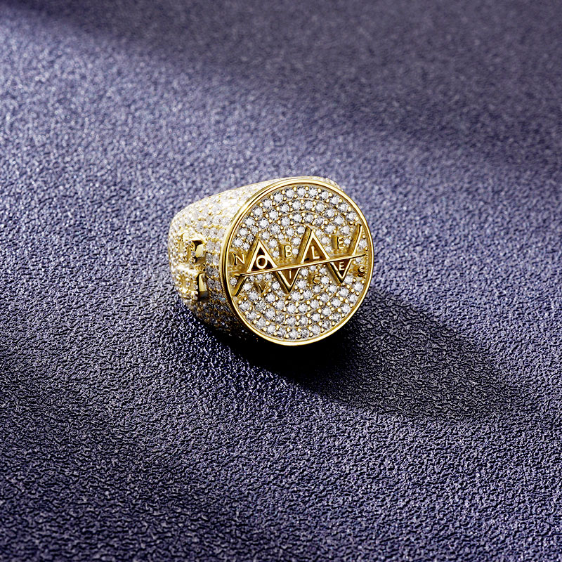 Custom VVS1 Moissanite Logo Ring Deposit