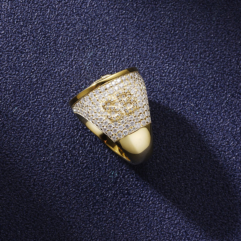 Custom VVS1 Moissanite Logo Ring Deposit