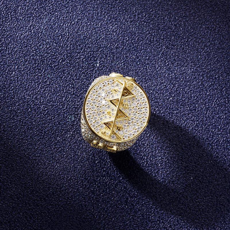 Custom VVS1 Moissanite Logo Ring Deposit