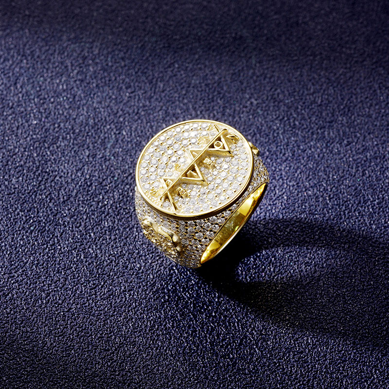 Custom VVS1 Moissanite Logo Ring Deposit