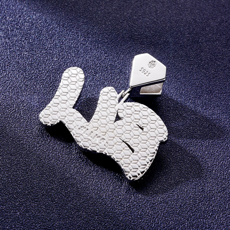 Custom VVS1 Moissanite Letter Pendant Deposit