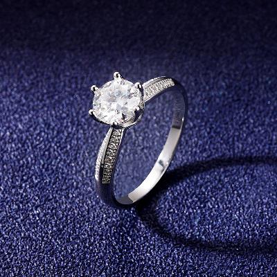 Custom VVS1 Moissanite Engagement Ring Deposit