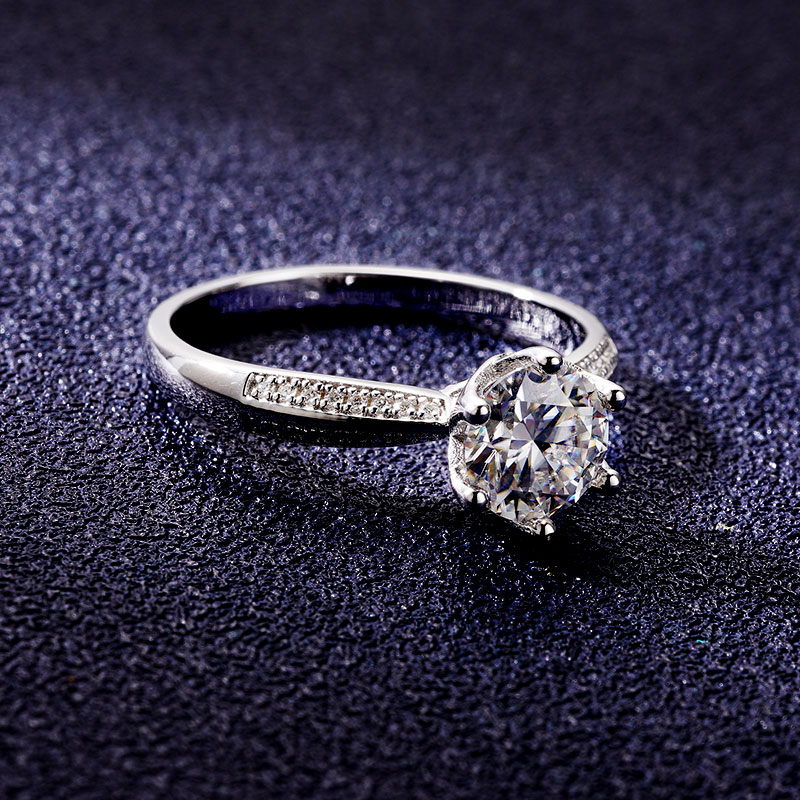 Custom VVS1 Moissanite Engagement Ring Deposit