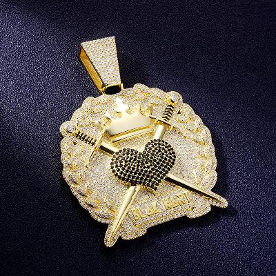 Custom VVS1 Moissanite Logo Pendant Deposit