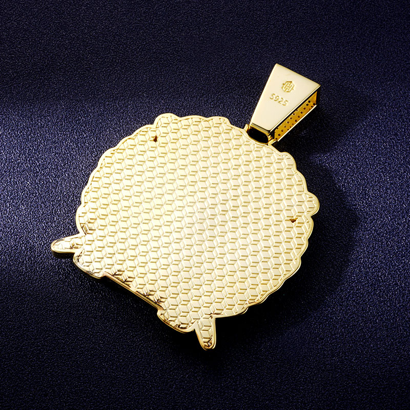 Custom VVS1 Moissanite Logo Pendant Deposit