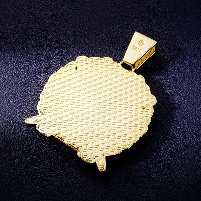 Custom VVS1 Moissanite Logo Pendant Deposit