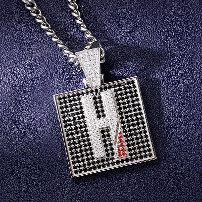 Custom Iced Letter Logo Pendant Deposit