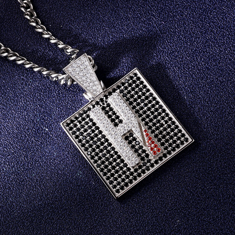 Custom Iced Letter Logo Pendant Deposit