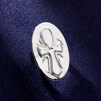 Custom $925 Silver & White gold plated Logo Ring Deposit