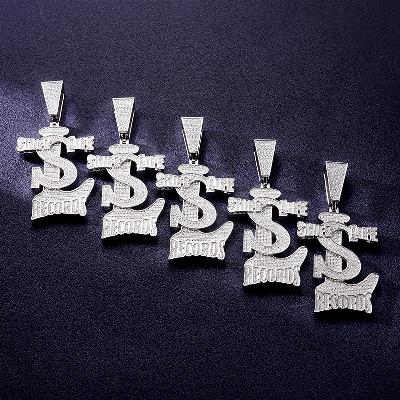 Custom VVS1 Moissanite Logo Pendant Deposit
