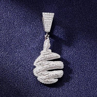 Custom VVS1 Moissanite Logo Pendant Deposit