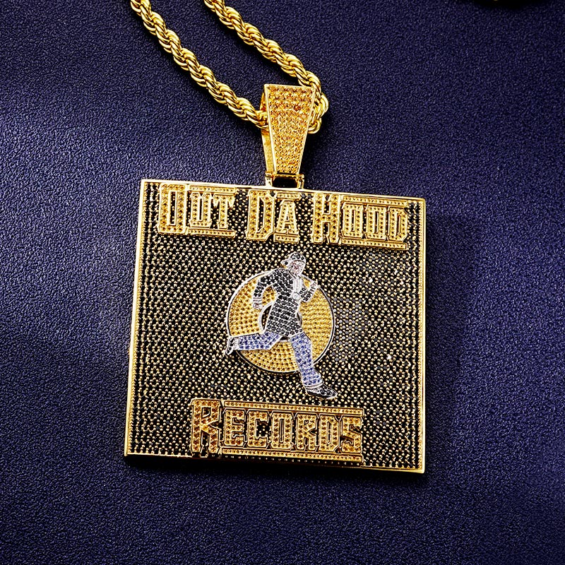 Custom Iced Tag Logo Pendant Deposit