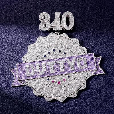 Custom Iced Medal Letter Pendant Deposit