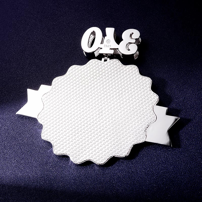 Custom Iced Medal Letter Pendant Deposit