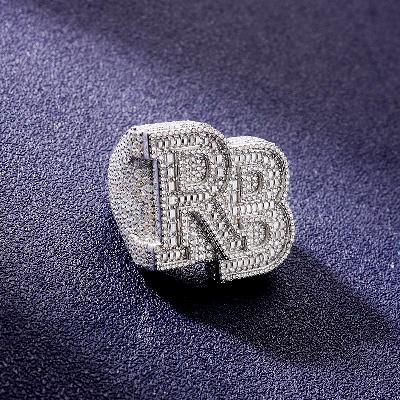 Custom VVS1 Letter Ring Deposit