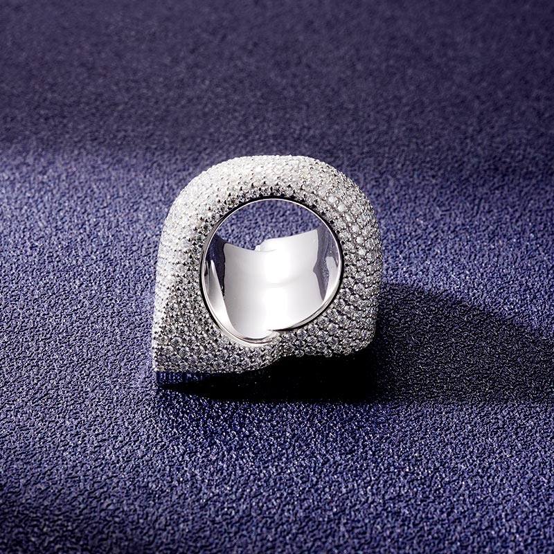 Custom VVS1 Letter Ring Deposit