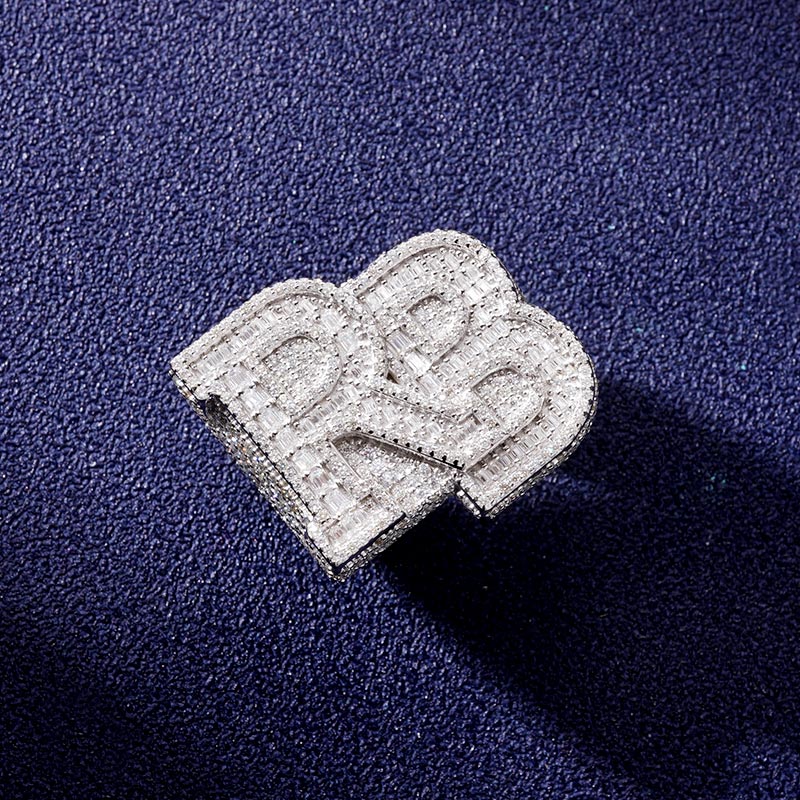 Custom VVS1 Letter Ring Deposit