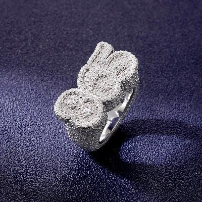Custom VVS1 Number Ring Deposit