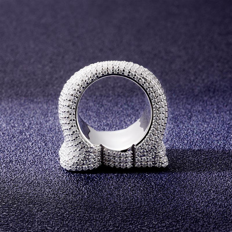 Custom VVS1 Number Ring Deposit