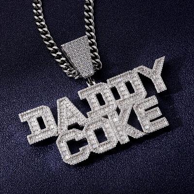 Custom VVS1 Moissanite Letter Pendant Deposit