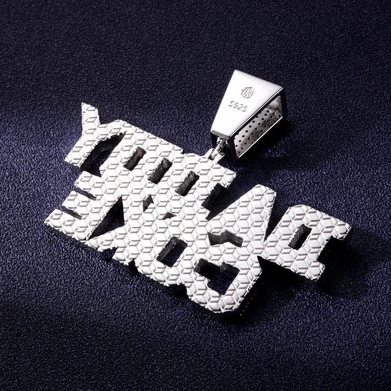Custom VVS1 Moissanite Letter Pendant Deposit