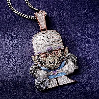 Custom Iced Out Cartoon Pendant Deposit